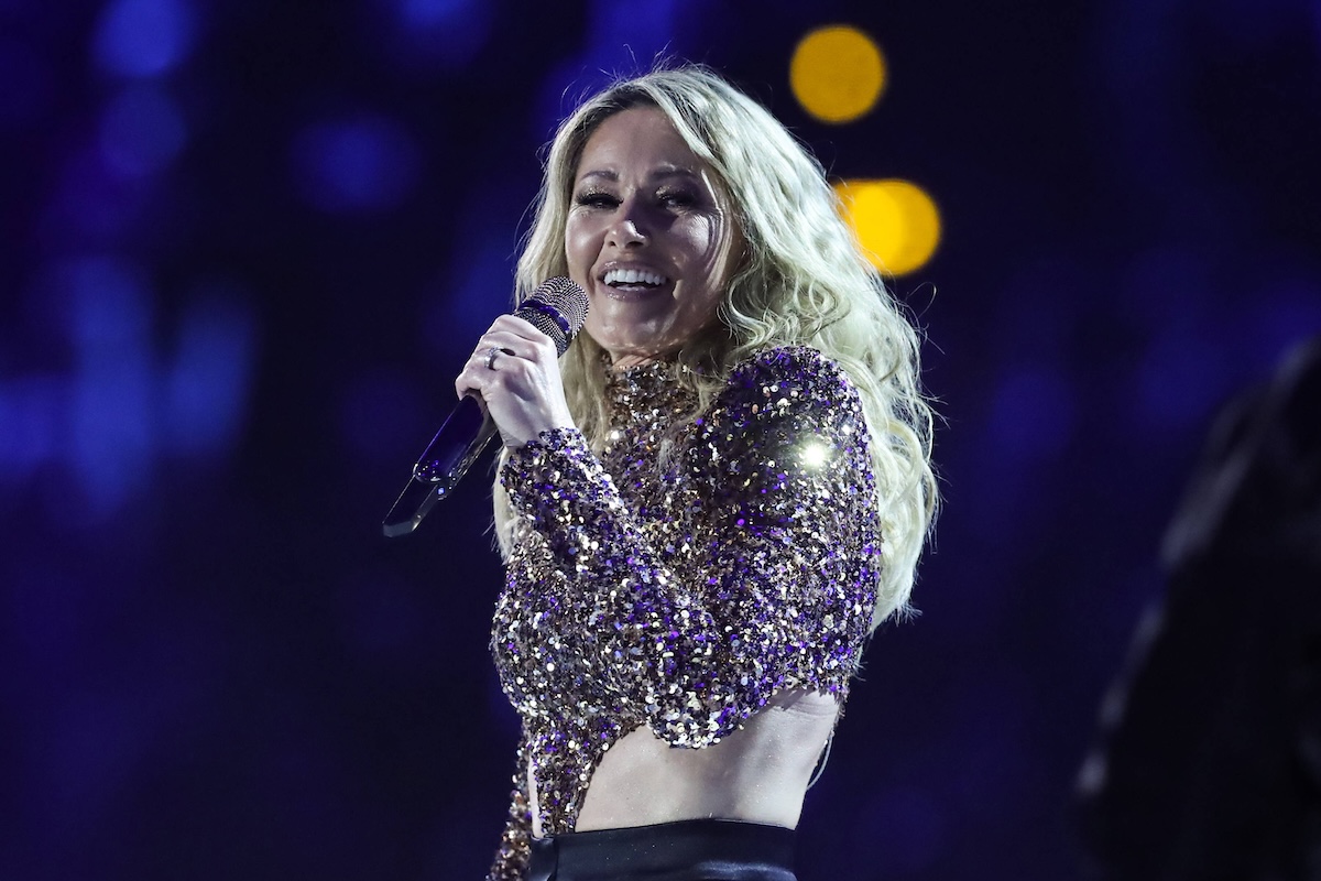 Saengerin Helene Fischer GER - ARD Live Show â€žSchlagerchampions - Das groï¬‚e Fest der Bestenâ€œ aus dem Velodrom in Berlin *** Singer Helene Fischer GER ARD Live Show â€œSchlagerchampions Das groï¬‚e Fest der Bestenâ€ from the Velodrom in Berlin