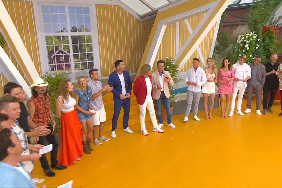 Die Gäste bei "Immer wieder sonntags" haben für Jürgen Drews ein Ständchen gesungen. 