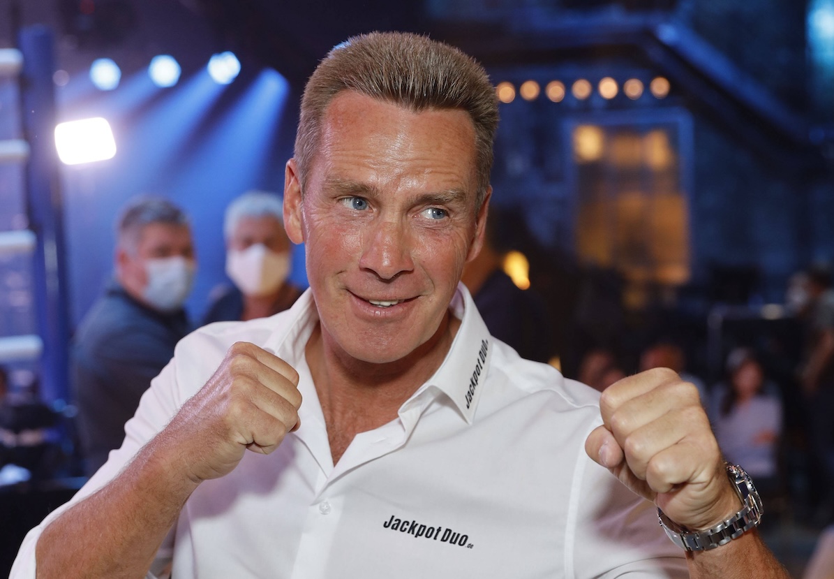 JÂ¸rgen Milski beim 1. Kampfabend von Das groï¬‚e SAT. Promiboxen in Die Halle Tor 2. KË†ln, 18.09.2020 *** JÂ¸rgen Milski at the 1 fight evening of Das groï¬‚e SAT Promiboxen in Die Halle Tor 2 Cologne, 18 09 2020 Foto:xC.xHardtx/xFuturexImage