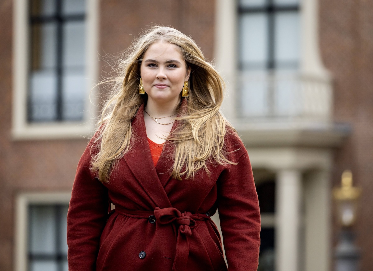 THE HAGUE - Princess Amalia during the traditional photo session of the royal family at Huis ten Bosch Palace. ANP KOEN VAN WEEL netherlands out - belgium out PUBLICATIONxINxGERxSUIxAUTxONLY Copyright: xx x486903617x originalFilename: 486903617.jpg