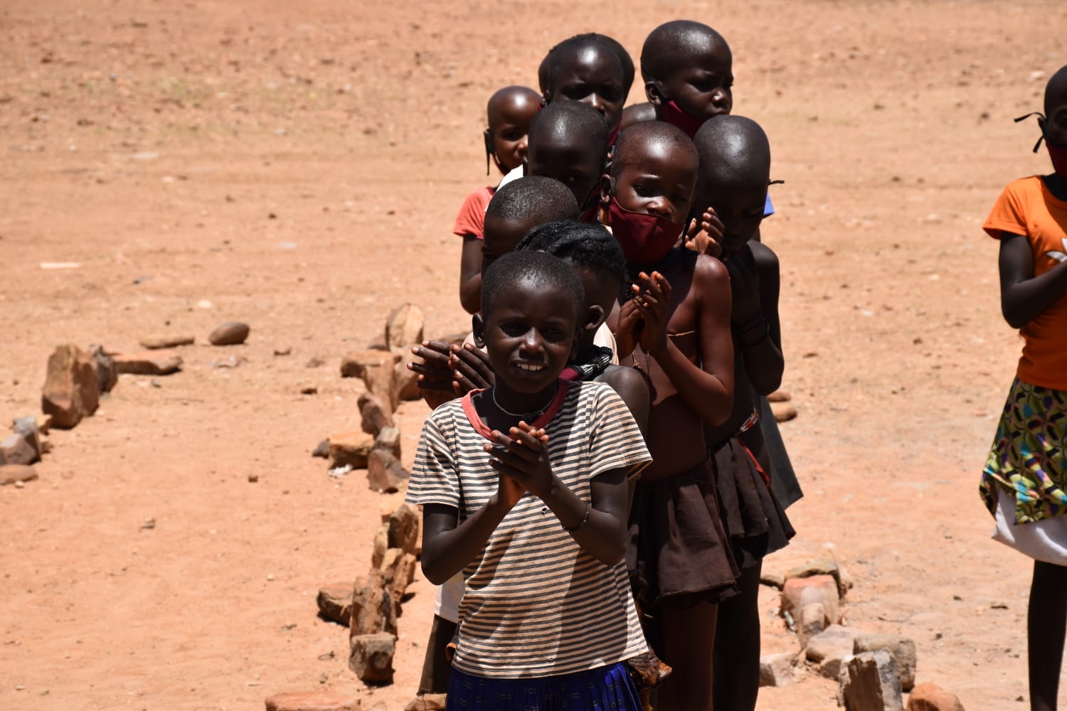 Kinder in Namibia