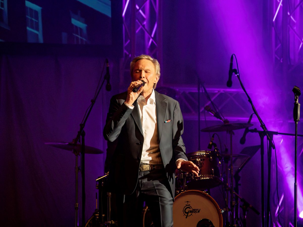 Peter Kraus beim Auftakt seiner Abschiedstournee in Stuttgart