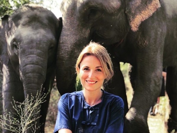 Sarah Schiffer in Thailand