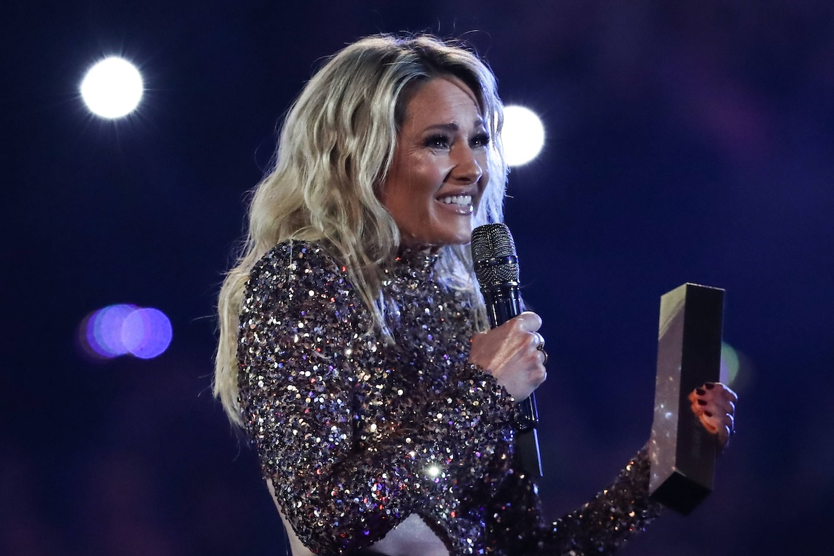 Saengerin Helene Fischer GER - ARD Live Show â€žSchlagerchampions - Das groï¬‚e Fest der Bestenâ€œ aus dem Velodrom in Berlin *** Singer Helene Fischer GER ARD Live Show â€œSchlagerchampions Das groï¬‚e Fest der Bestenâ€ from the Velodrom in Berlin