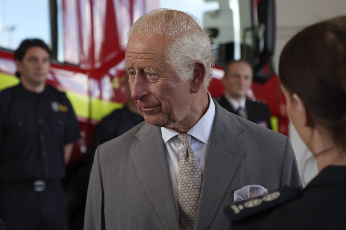 KÃ¶nig Charles bei seinem Besuch in Southport. Foto: IMAGO / Avalon.red