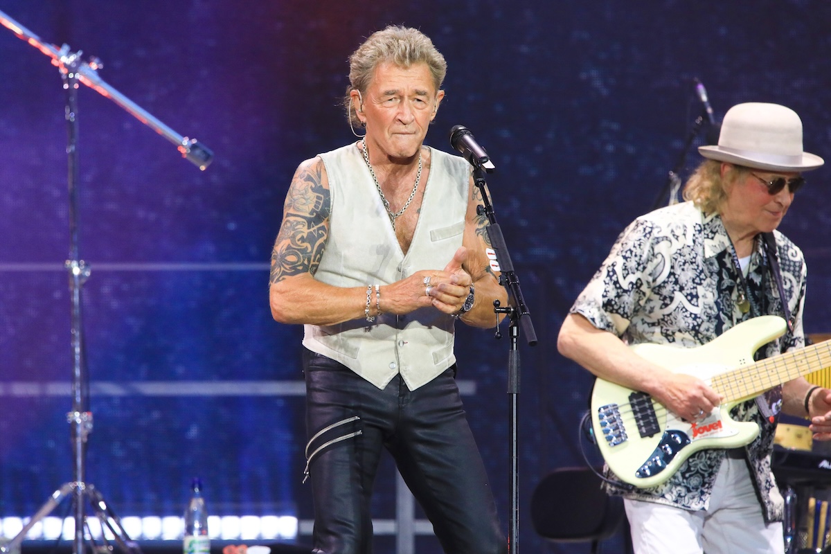 Peter Maffay beim Konzert in der Red Bull Arena Erfurt, 20.07.2024 Peter Maffay & Band - We Love Rock n Roll - Farewell Tour 2024 - Konzert in der Red Bull Arena in Leipzig Foto: Matthias Grâ€°nzdË†rfer Sachsen Germany *** Peter Maffay at the concert in the Red Bull Arena Erfurt, 20 07 2024 Peter Maffay Band We Love Rock n Roll Farewell Tour 2024 concert in the Red Bull Arena in Leipzig Photo Matthias Grâ€°nzdË†rfer Saxony Germany Copyright: xMatthiasxGrâ€°nzdË†rferx