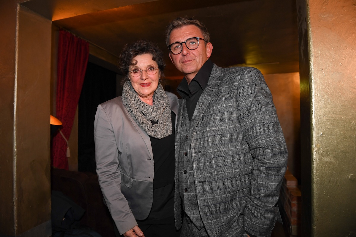 Monika Baumgartner und Hans Sigl / ndF: After Work Party am 13. Mâ€°rz 2019 im Parkcafe in MÂ¸nchen / *** Monika Baumgartner and Hans Sigl NDF After Work Party on 13 March 2019 at Park Cafe in Munich Copyright: xVISTAPRESSx/xYvonnexLind