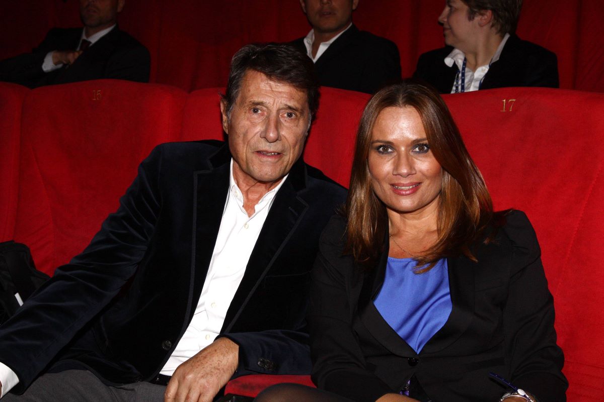 Udo JÃ¼rgens mit seiner Tochter Jenny bei der Premiere von - Der Mann mit dem Fagott - PUBLICATIONxINxGERxSUIxAUTxONLY